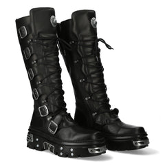 New Rock - Metallic Ankle Boot M-WALL272-S4
