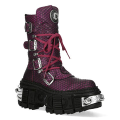 New Rock - Metallic Boot M-WALL373-C22