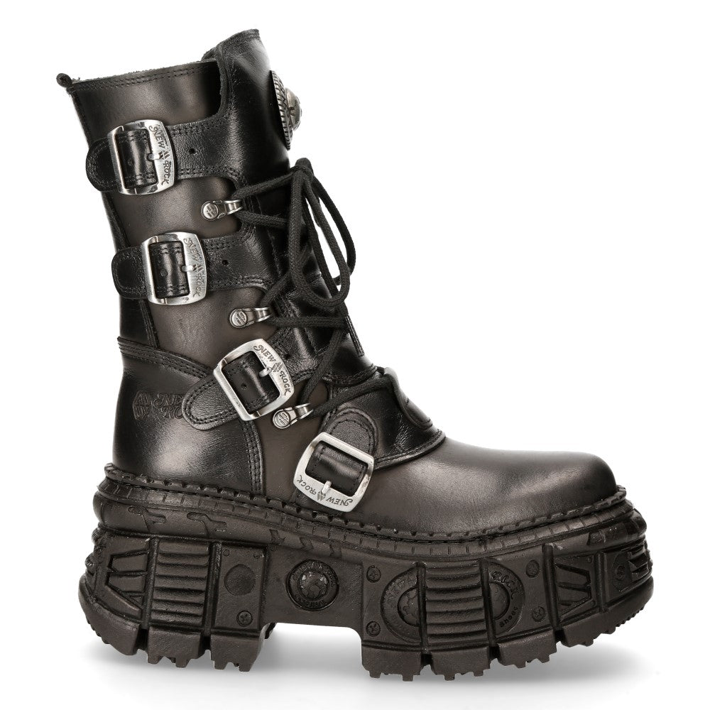 New Rock - Metallic Boot M-WALL373-S1