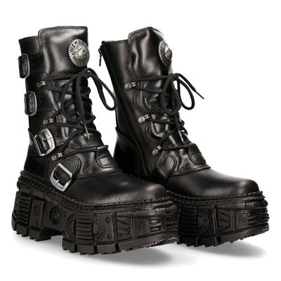 New Rock - Wall Platform Shoe M-WALL373-S1