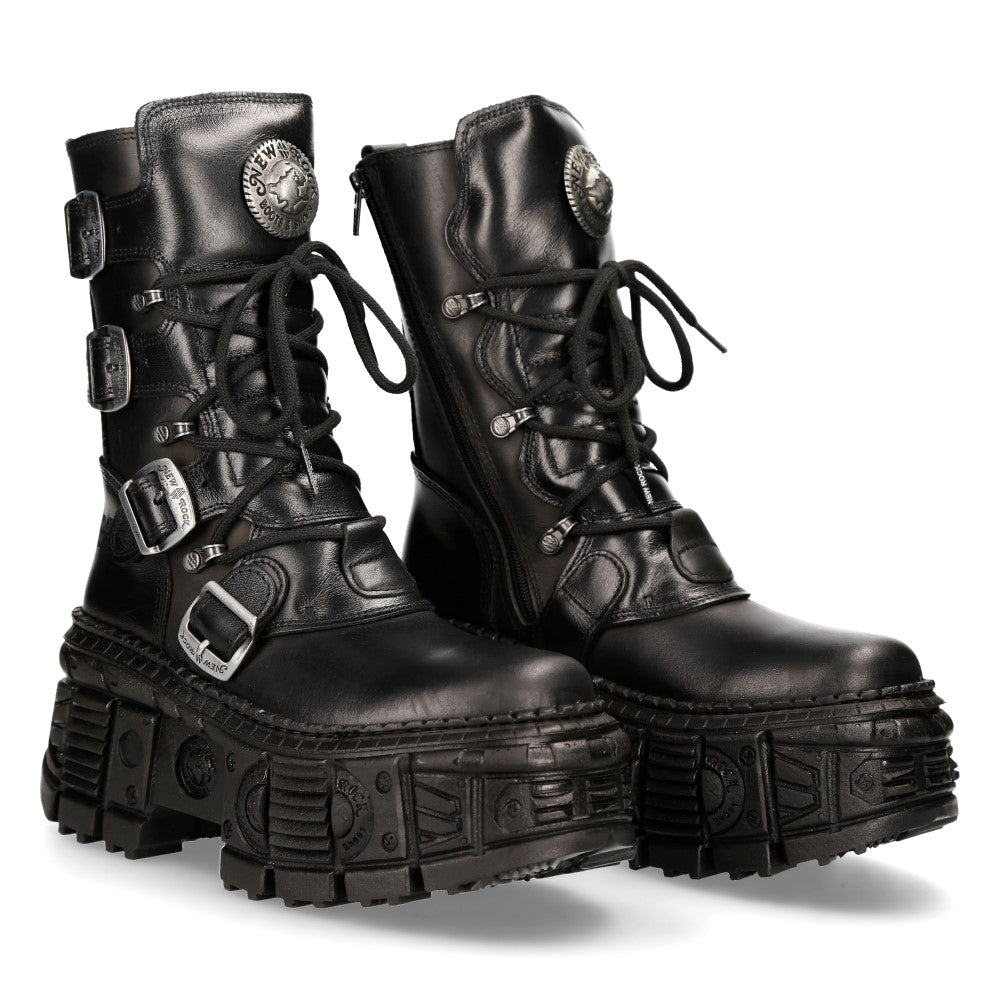 New Rock - Metallic Boot M-WALL373-S1