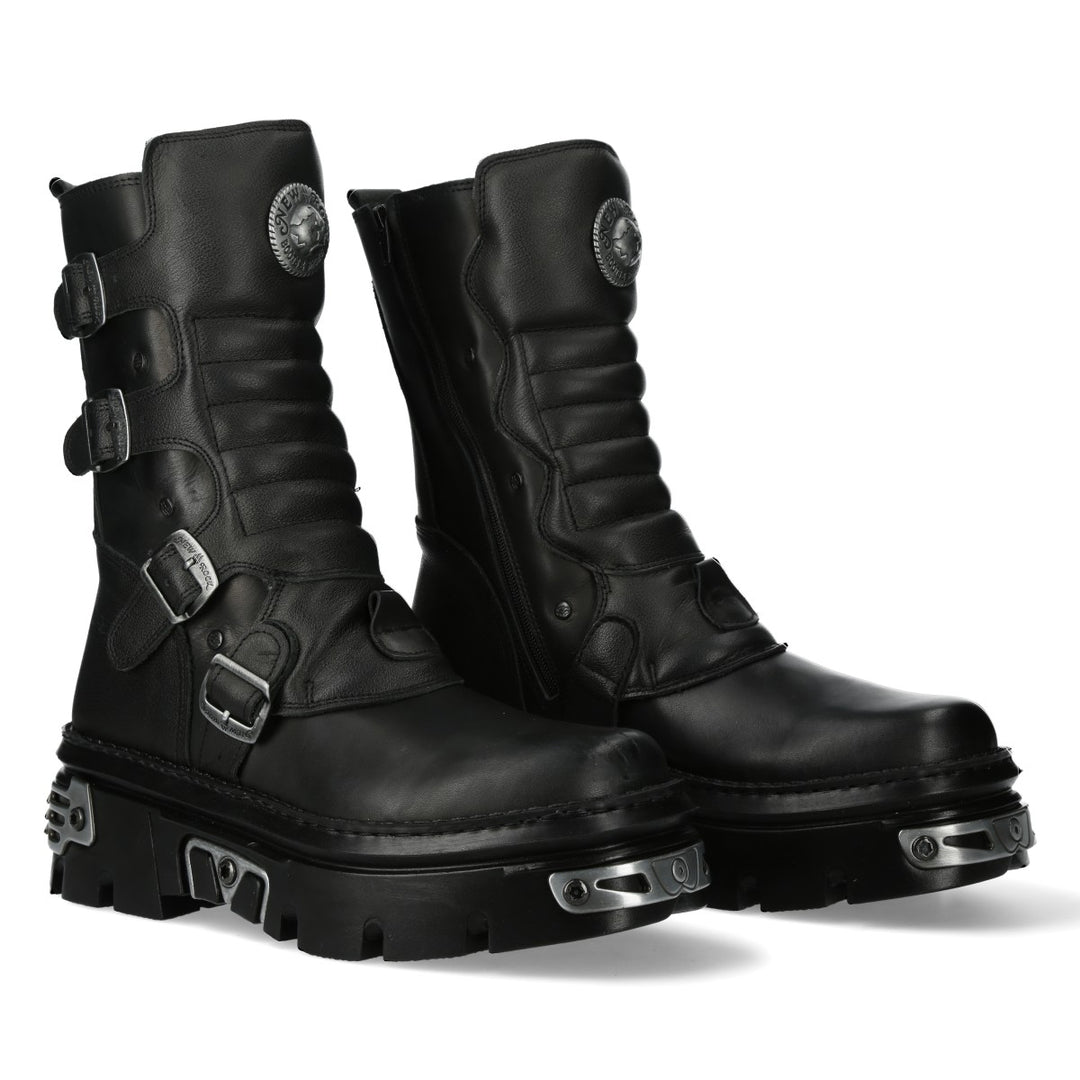 New Rock - Wall Platform Shoe M-WALL373N-C1