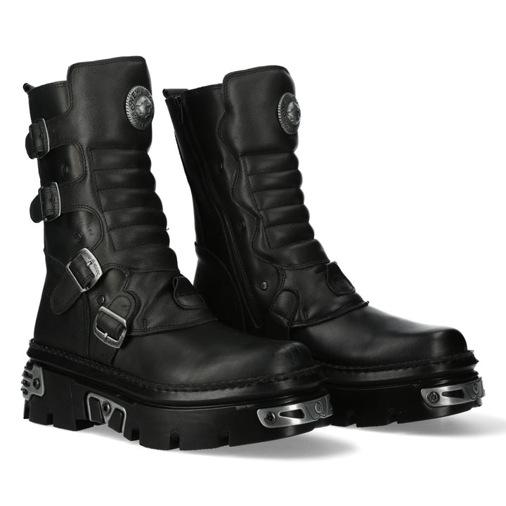 New Rock - Metallic Boot M-WALL373N-C1