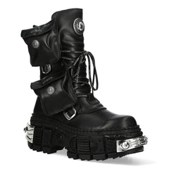 New Rock - Wall Platform Shoe M-WALL373NR-C1
