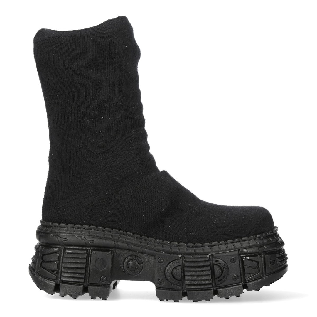 New Rock - Metallic Boot M-WALL373SOCK-C1