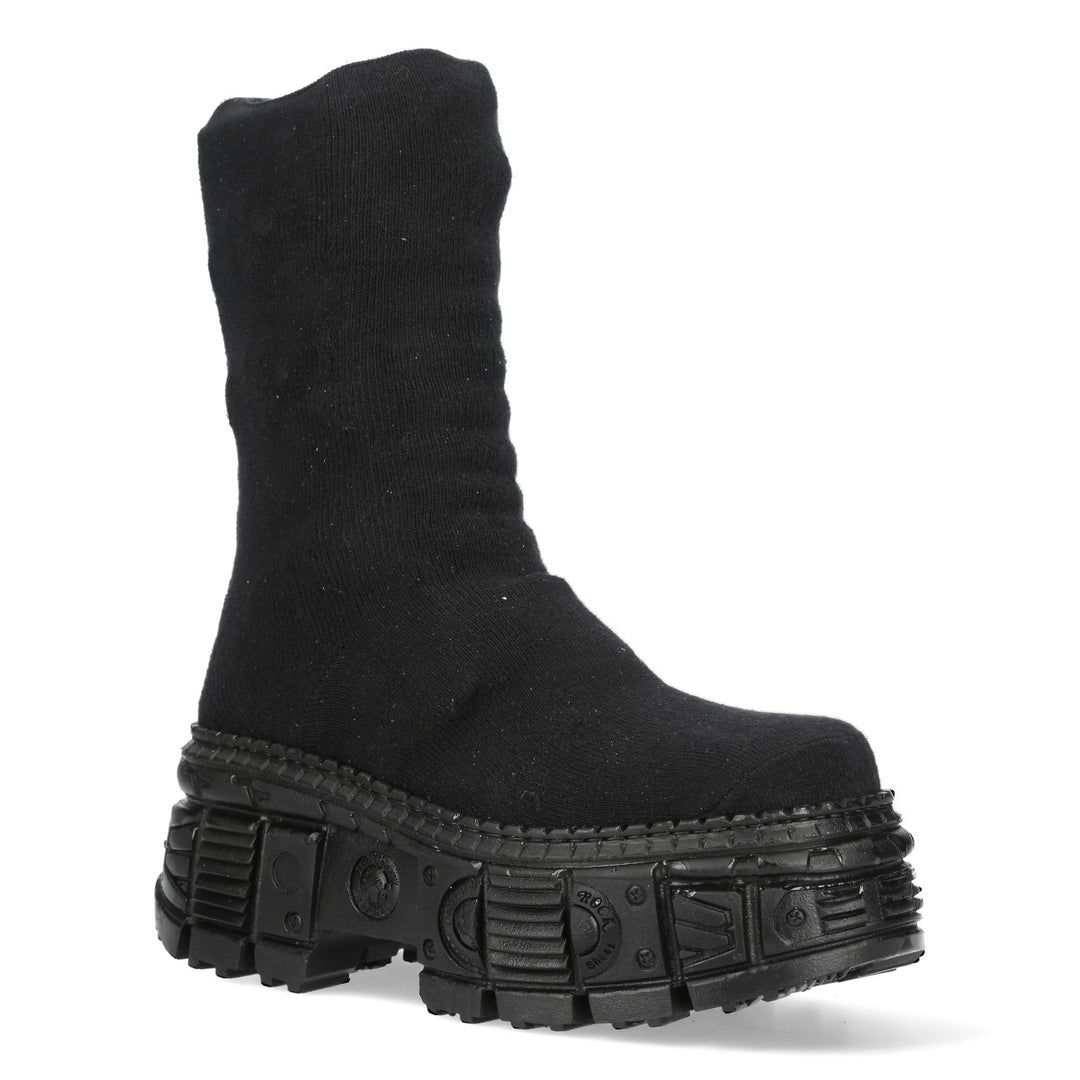 New Rock - Metallic Boot M-WALL373SOCK-C1