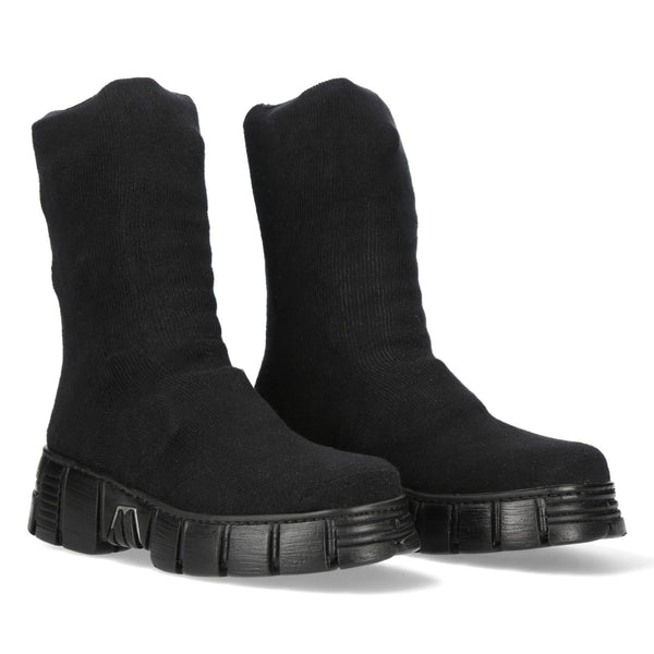 New Rock - Metallic Boot M-WALL373SOCK-C2
