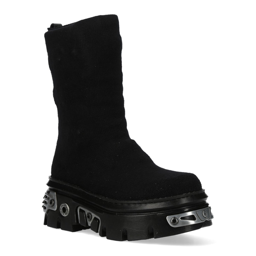 New Rock - Metallic Boot M-WALL373SOCK-C3