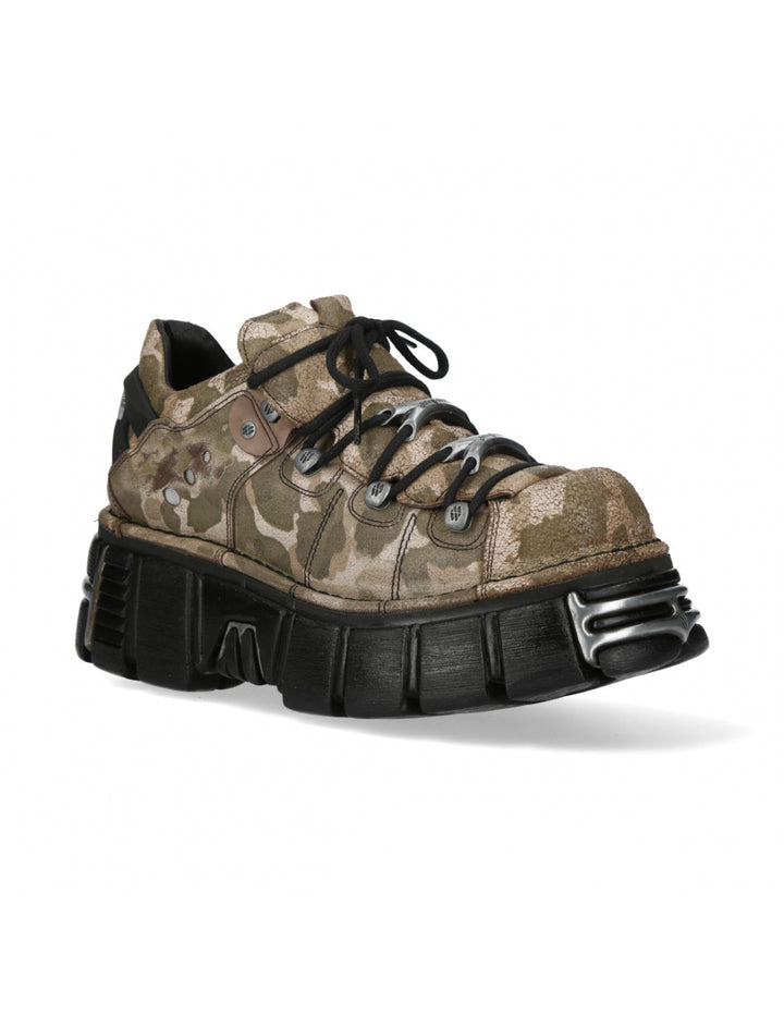 New Rock - Metallic Ankle Boot M-106N-S50