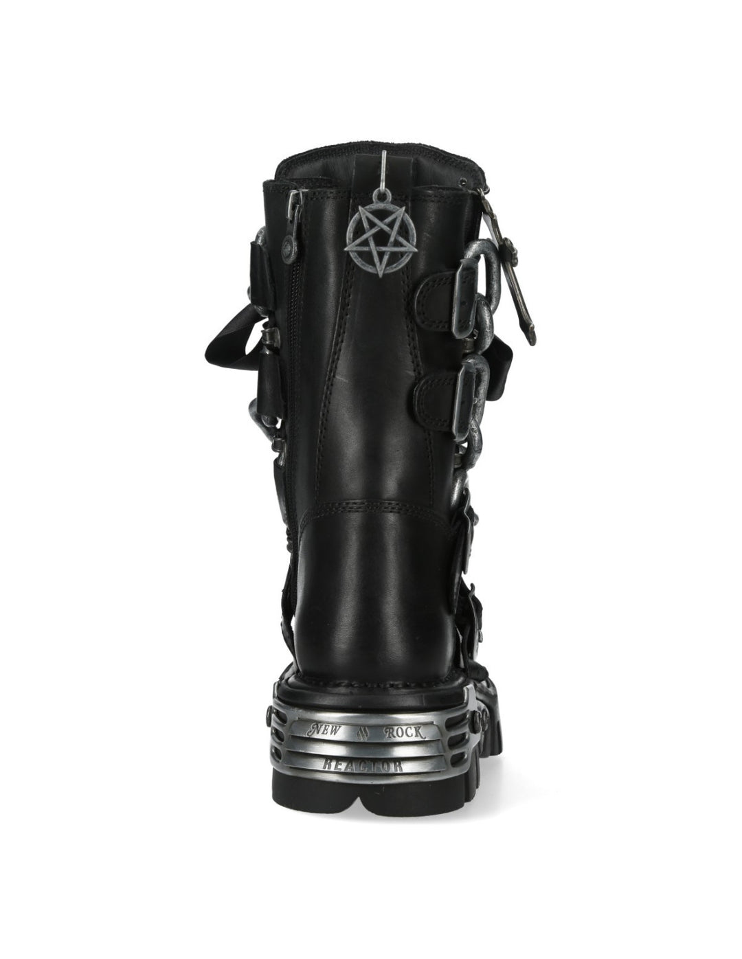 New Rock M-373CADLACE-C1 Metallic Collection Boot