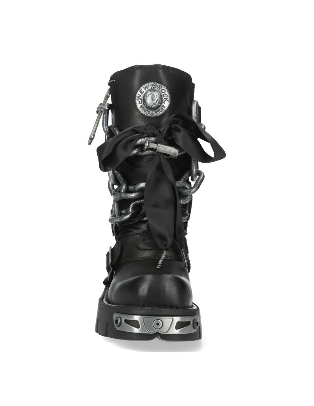 New Rock M-373CADLACE-C1 Metallic Collection Boot