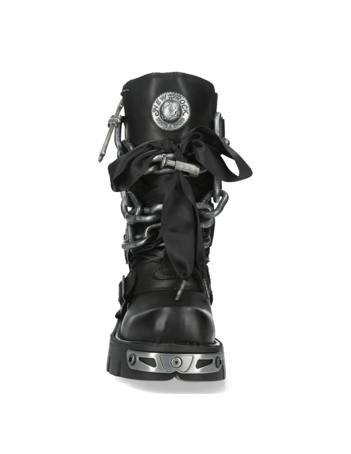 New Rock M-373CADLACE-C1 Metallic Collection Boot