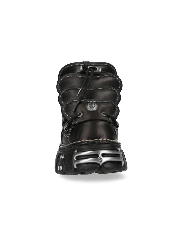 New Rock M-MET066-C1 Metallic Collection Ankle Boot