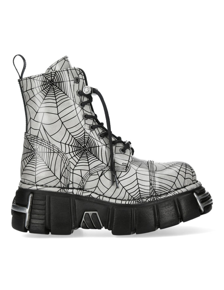 New Rock M-MILI083CCT-C131 Military Collection Ankle Boot