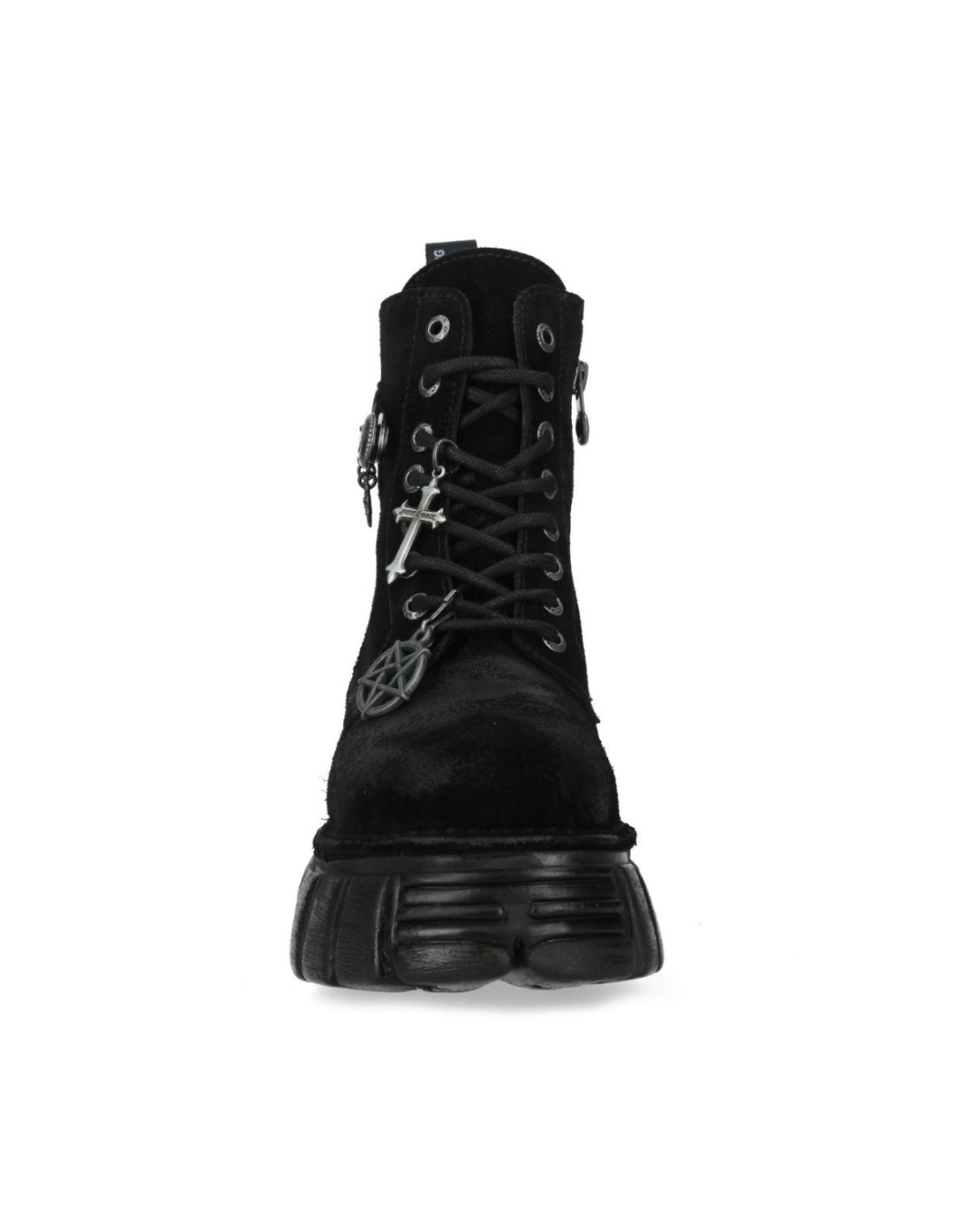 New Rock M-MILI083CPCI-C1 Military Collection Ankle Boot