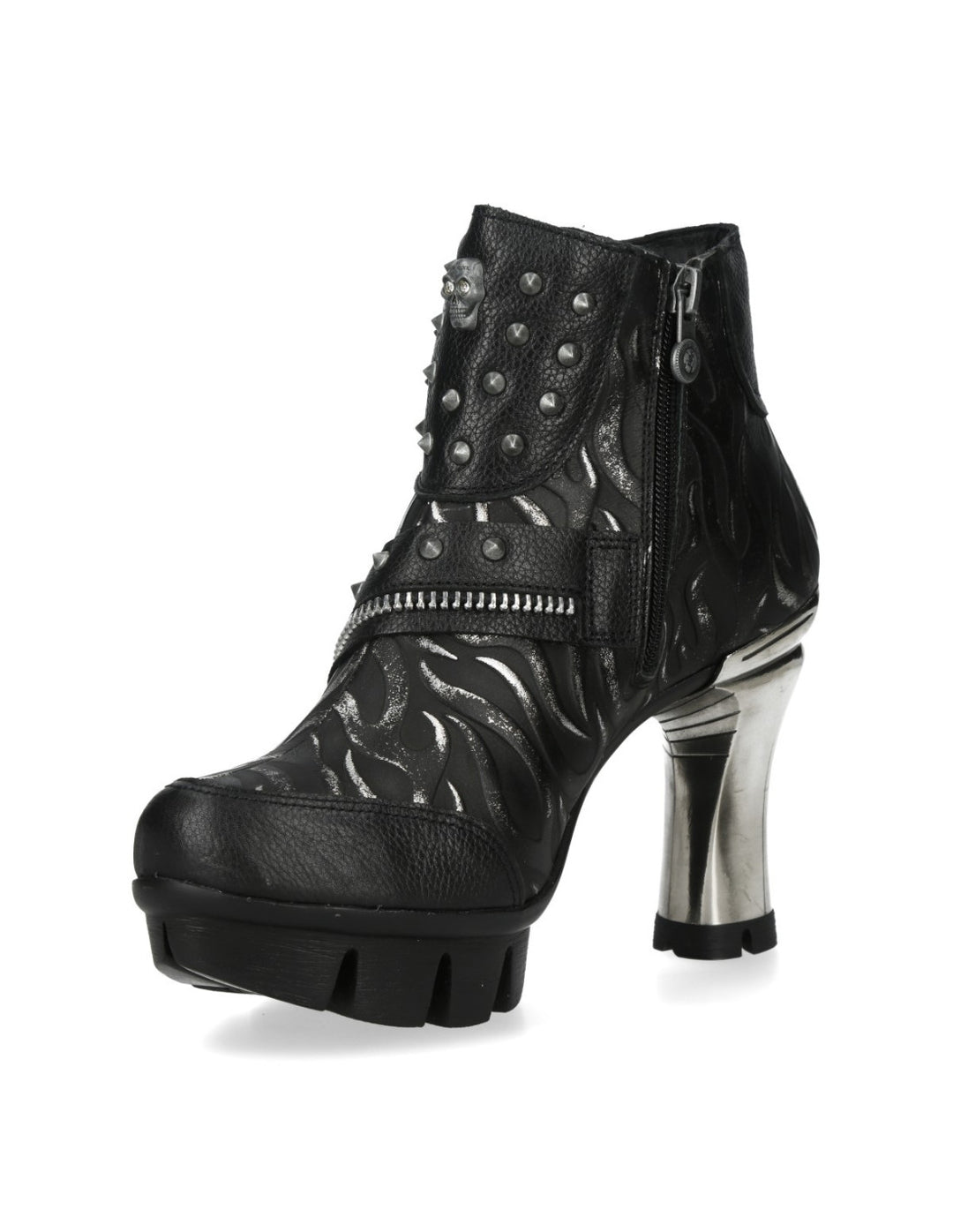 New Rock M-NEOPUNK001-C19 NeoPunk Collection Ankle Boot