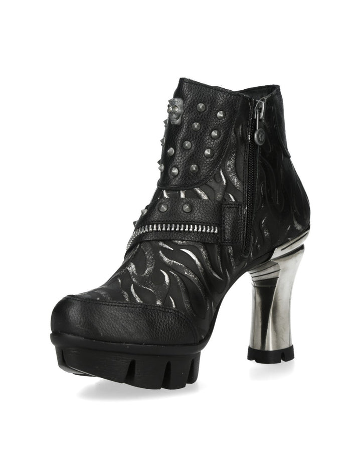 New Rock M-NEOPUNK001-C19 NeoPunk Collection Ankle Boot