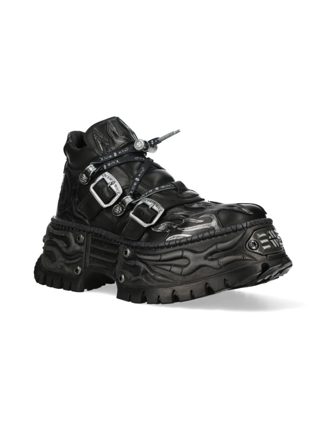 New Rock M-NEWWALL020-C4 Wall Collection Ankle Boot