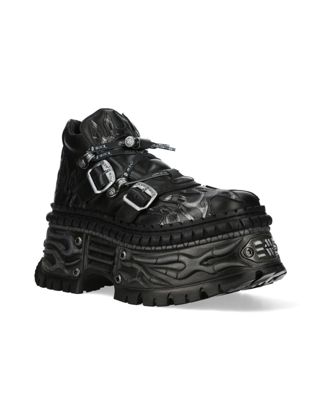 New Rock M-NEWWALL020-C5 Wall Collection Ankle Boot