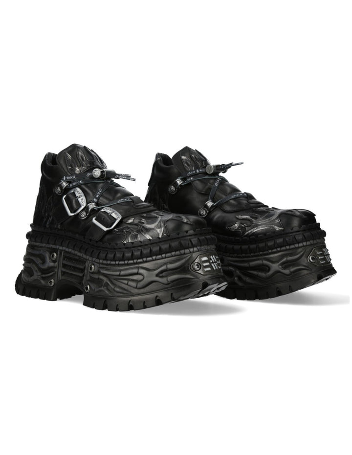 New Rock M-NEWWALL020-C5 Wall Collection Ankle Boot