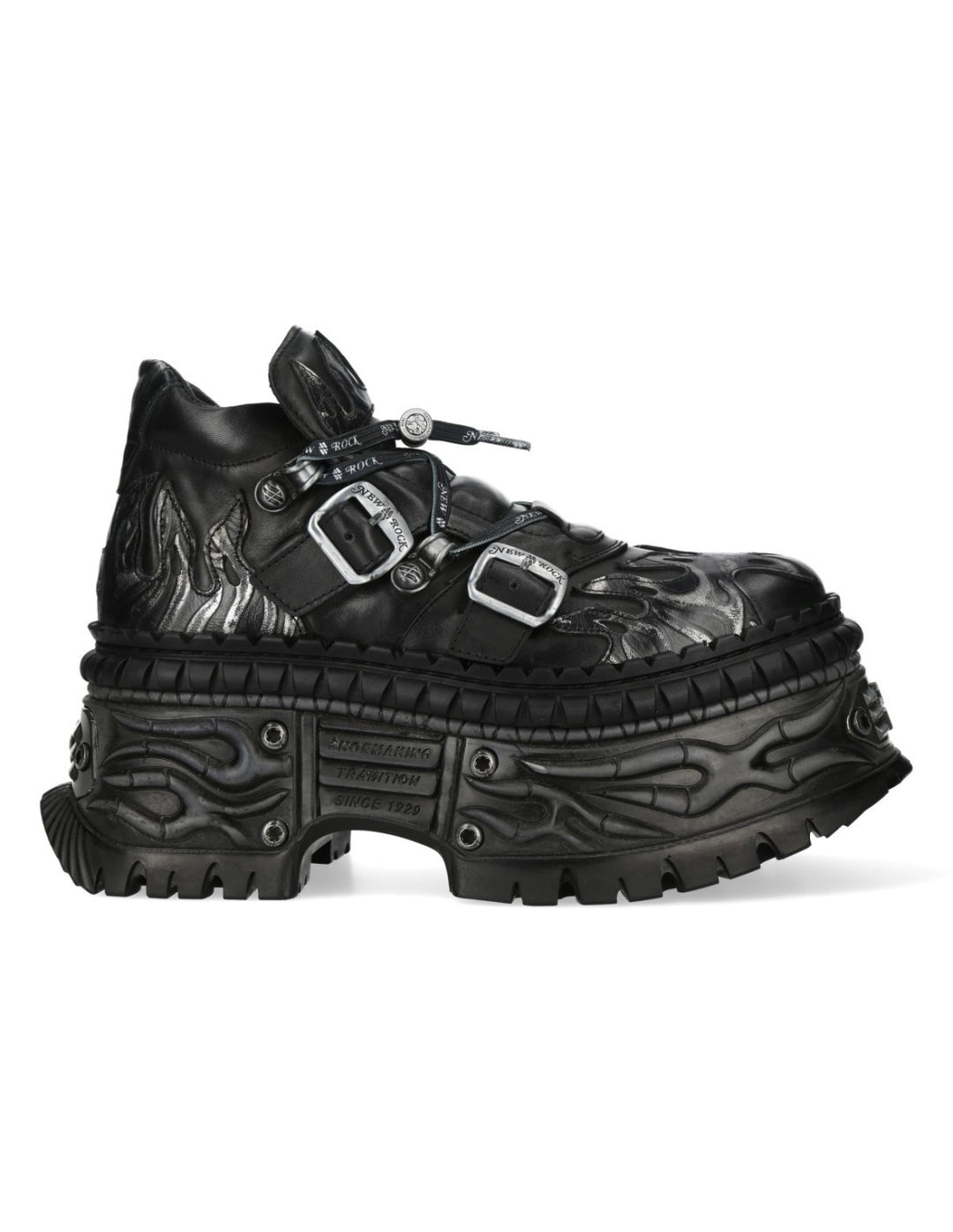 New Rock M-NEWWALL020-C5 Wall Collection Ankle Boot