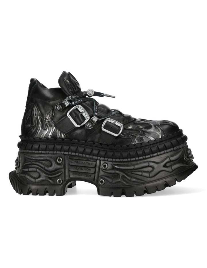 New Rock M-NEWWALL020-C5 Wall Collection Ankle Boot