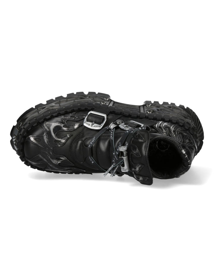 New Rock M-NEWWALL020-C5 Wall Collection Ankle Boot