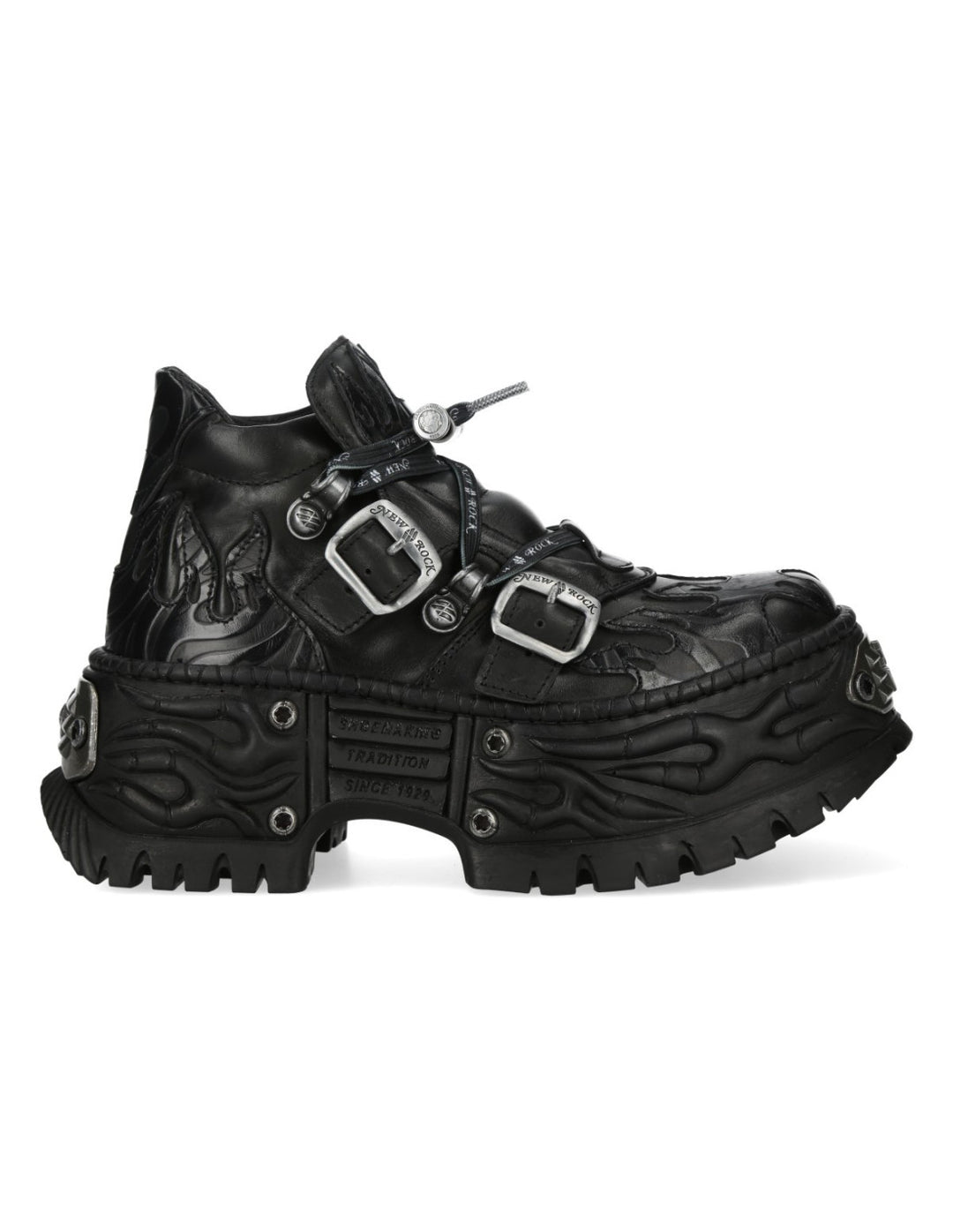 New Rock M-NEWWALL020-C6 Wall Collection Ankle Boot