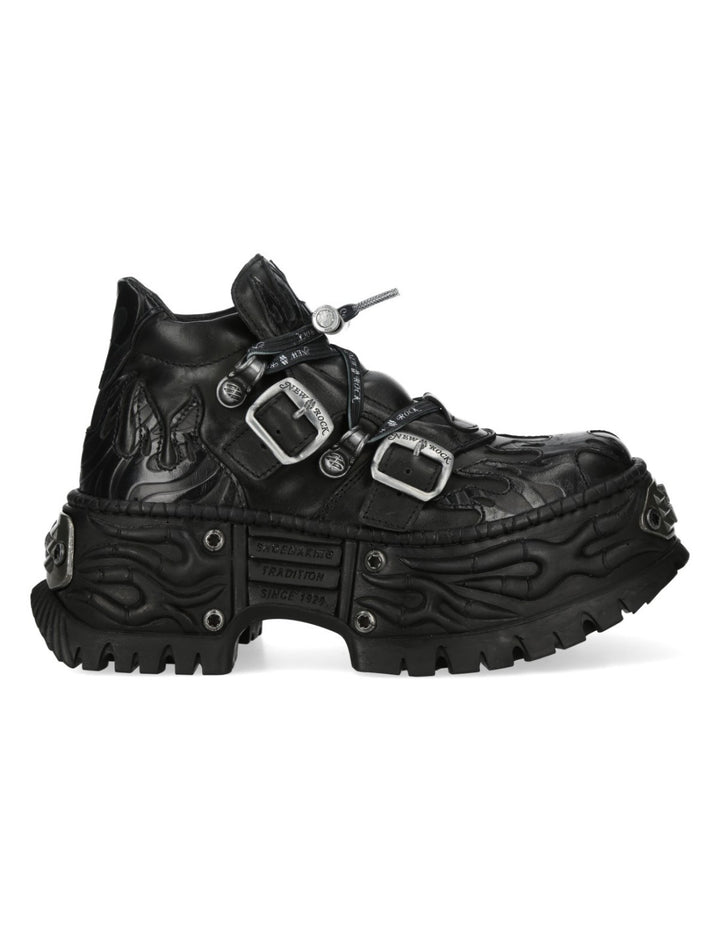 New Rock M-NEWWALL020-C6 Wall Collection Ankle Boot