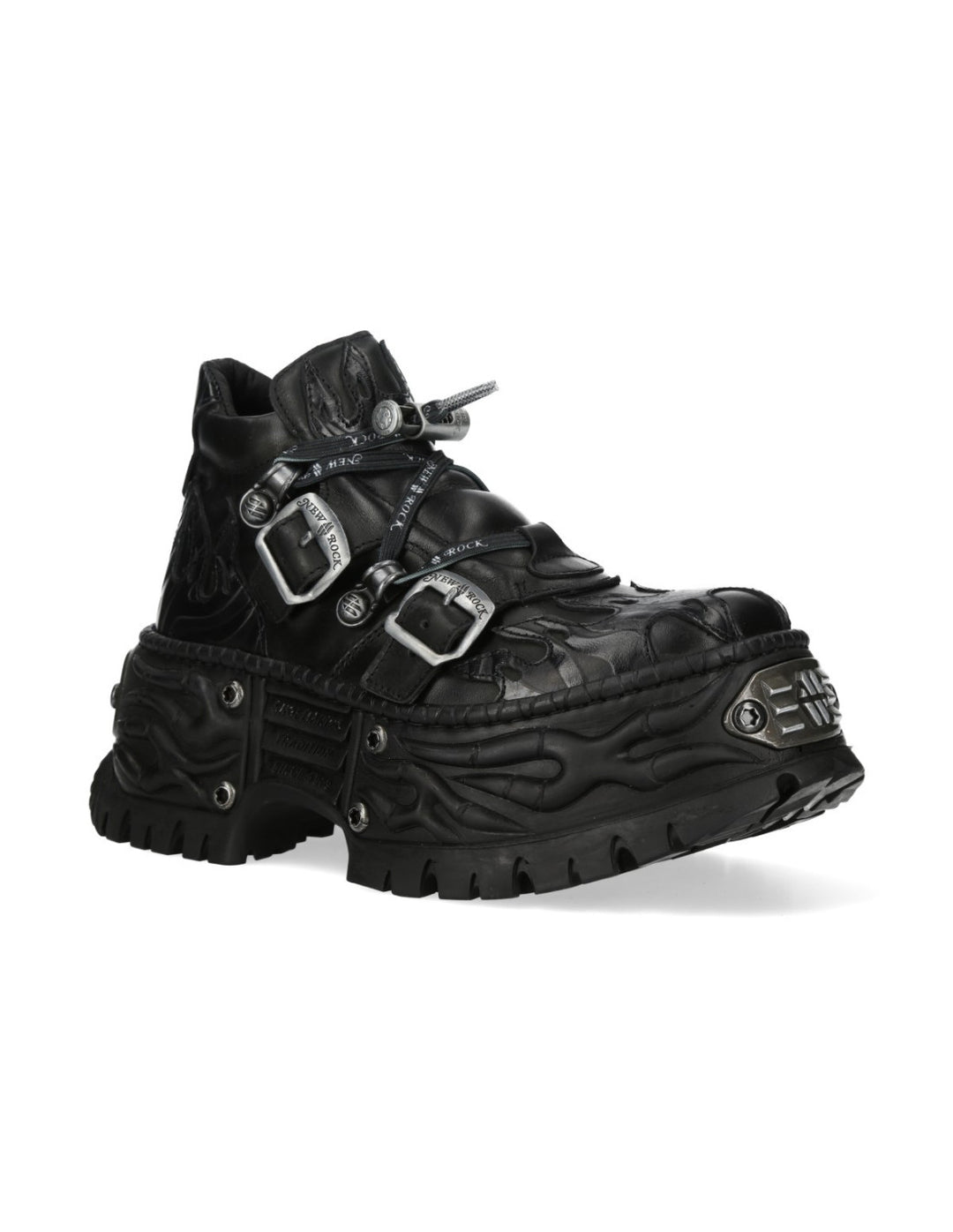 New Rock M-NEWWALL020-C6 Wall Collection Ankle Boot