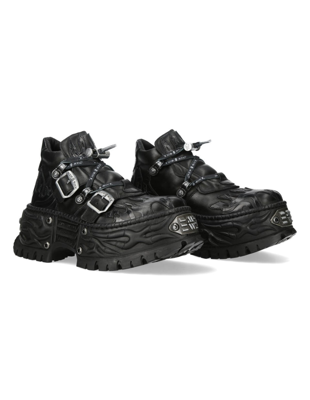 New Rock M-NEWWALL020-C6 Wall Collection Ankle Boot