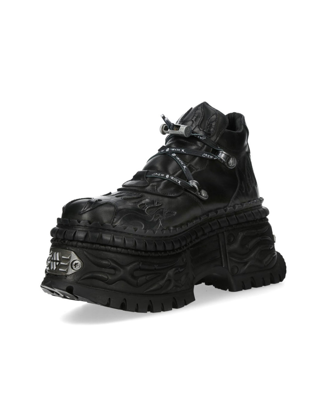 New Rock M-NEWWALL020-C7 Wall Collection Ankle Boot