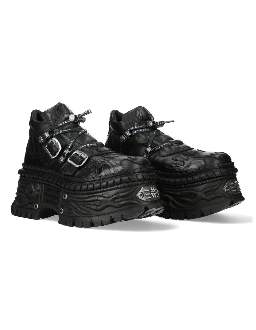 New Rock M-NEWWALL020-C7 Wall Collection Ankle Boot