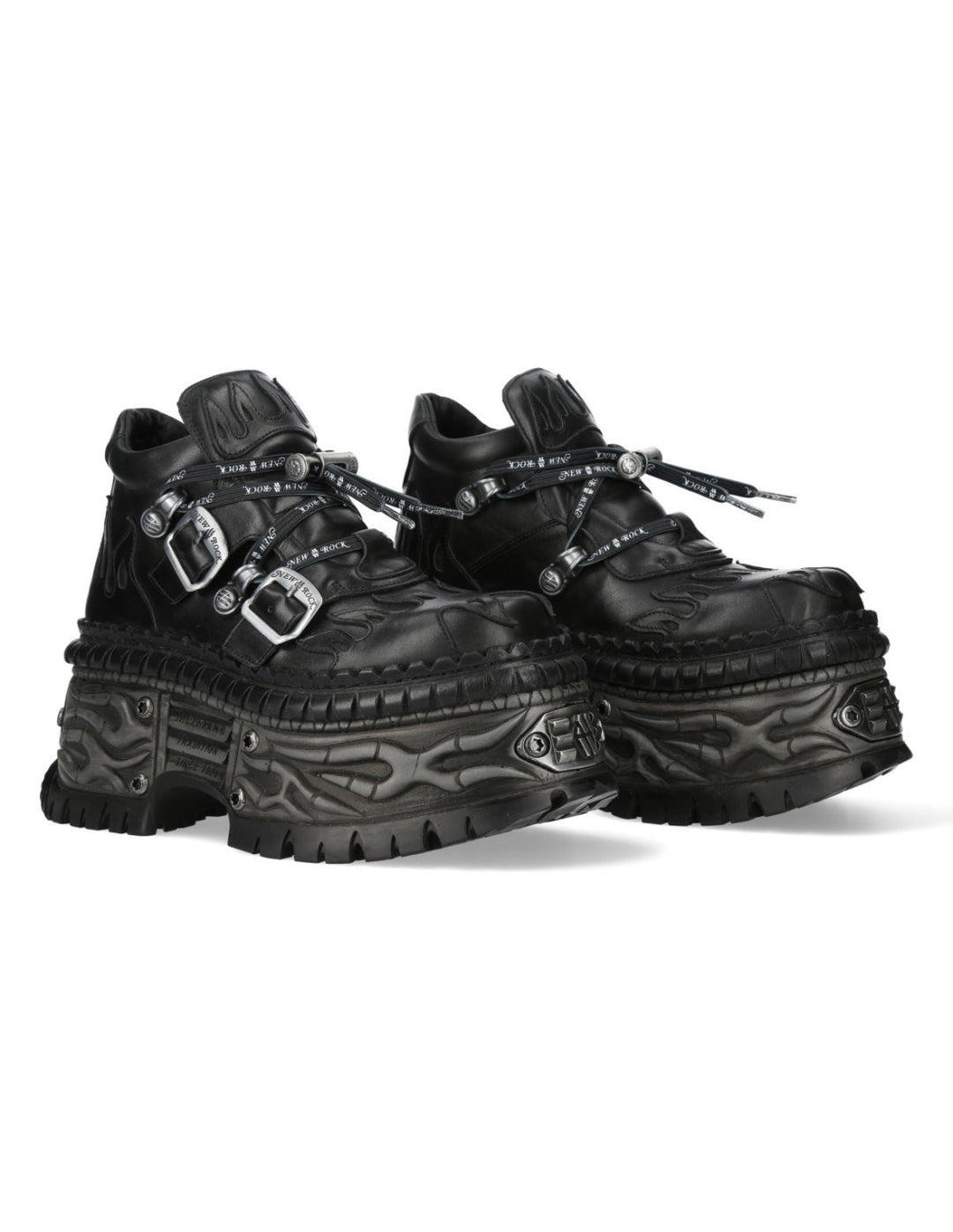 New Rock M-NEWWALL020-C9 Wall Collection Ankle Boot
