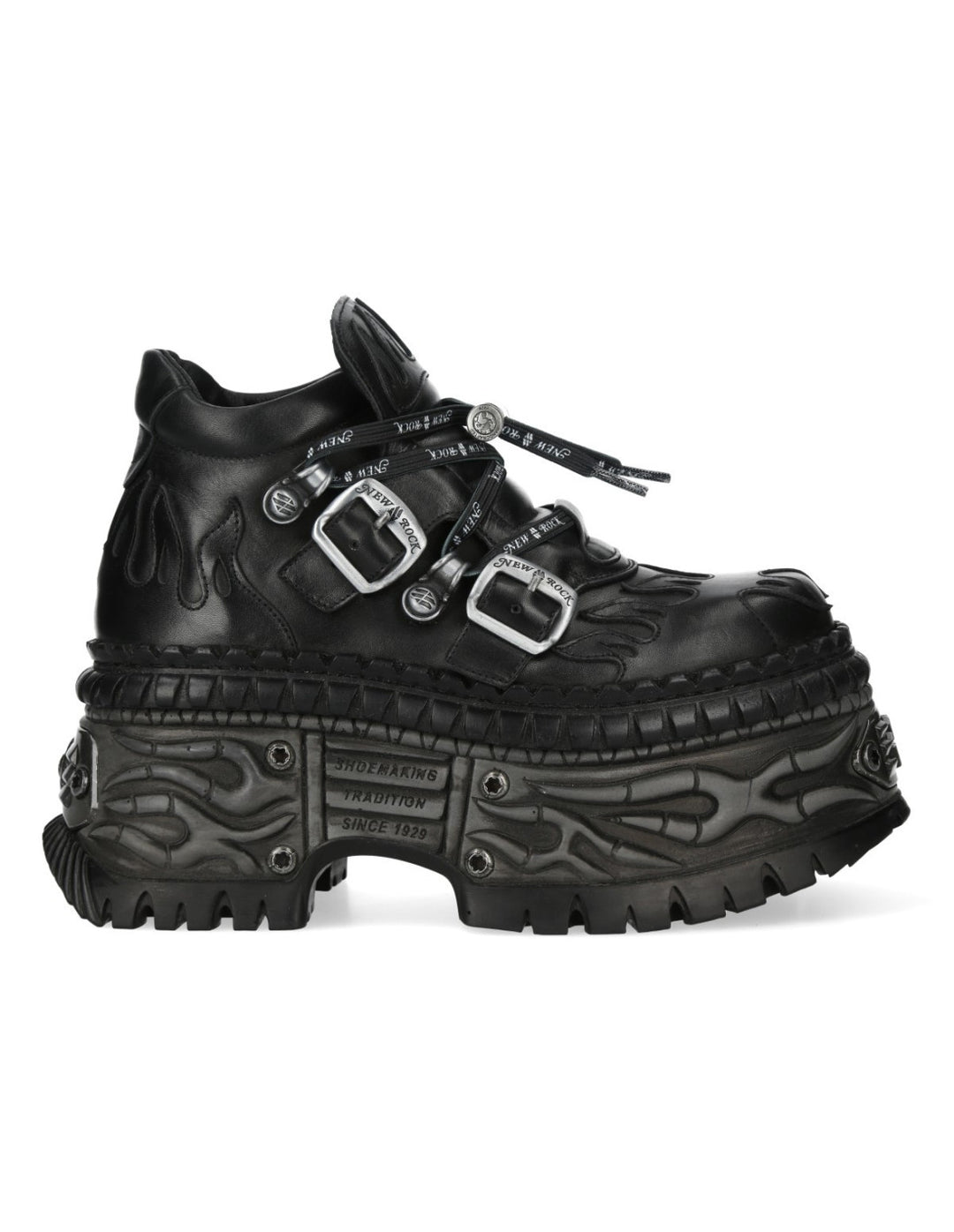 New Rock M-NEWWALL020-C9 Wall Collection Ankle Boot