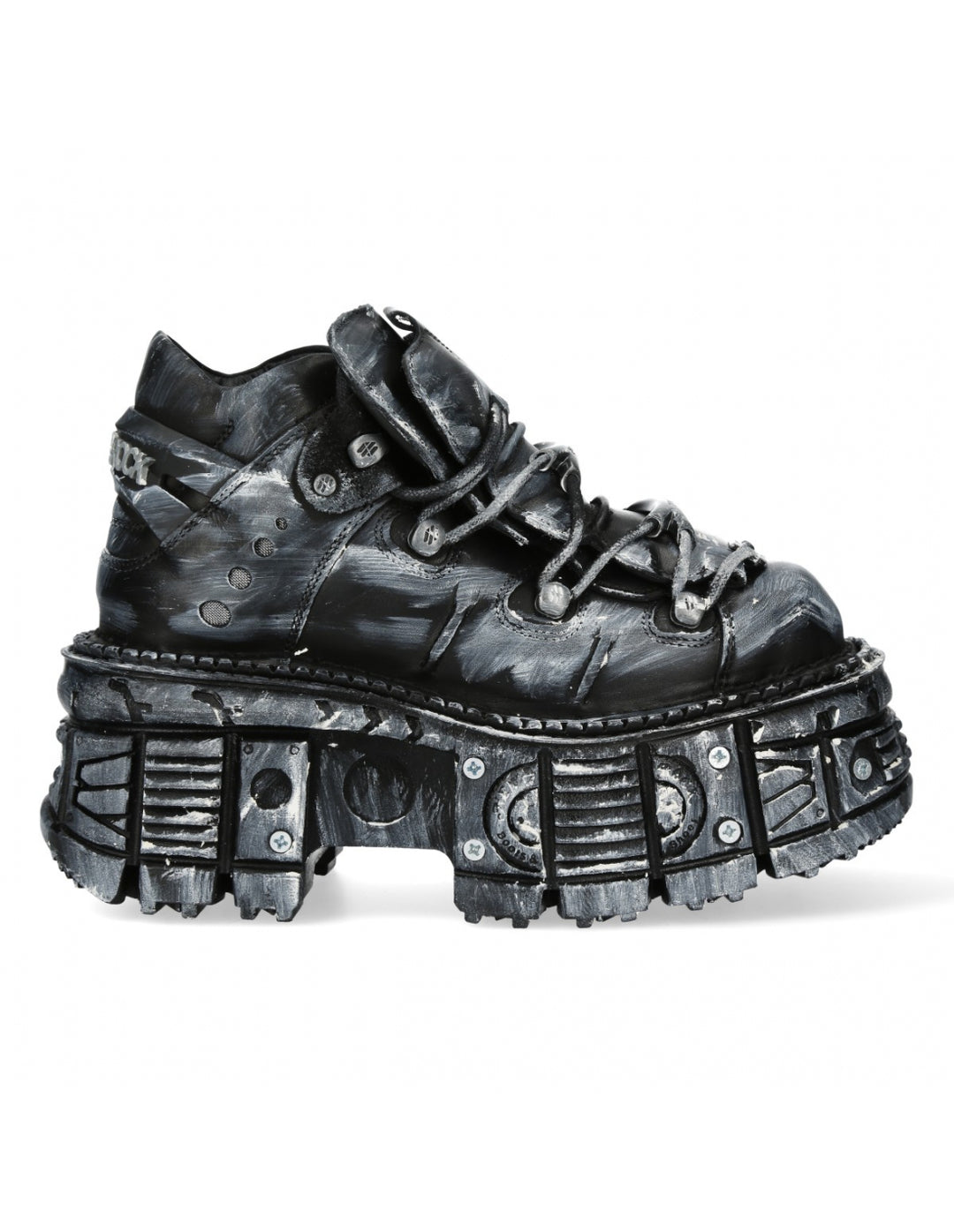 New Rock - Metallic Ankle Boot M-TANK106T-C1