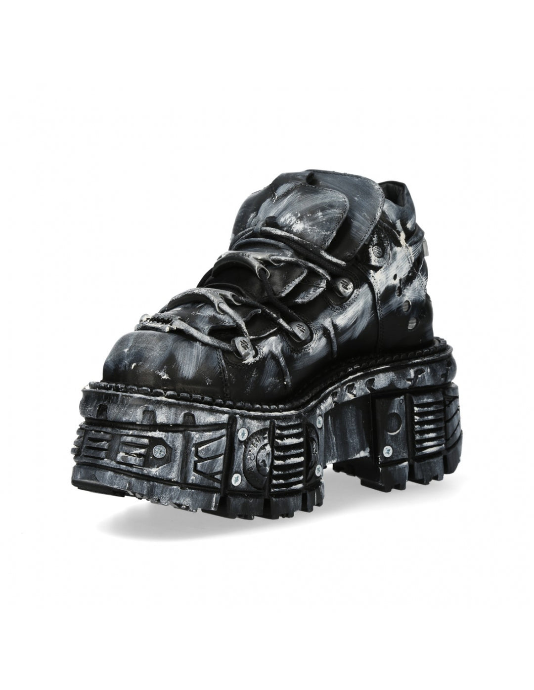 New Rock - Metallic Ankle Boot M-TANK106T-C1