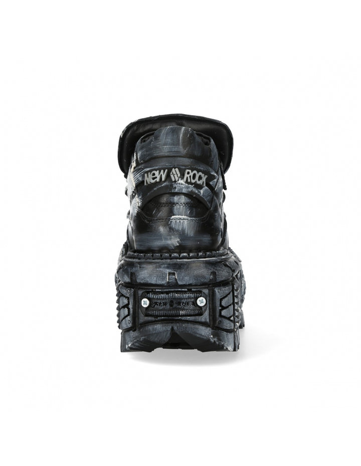 New Rock - Metallic Ankle Boot M-TANK106T-C1