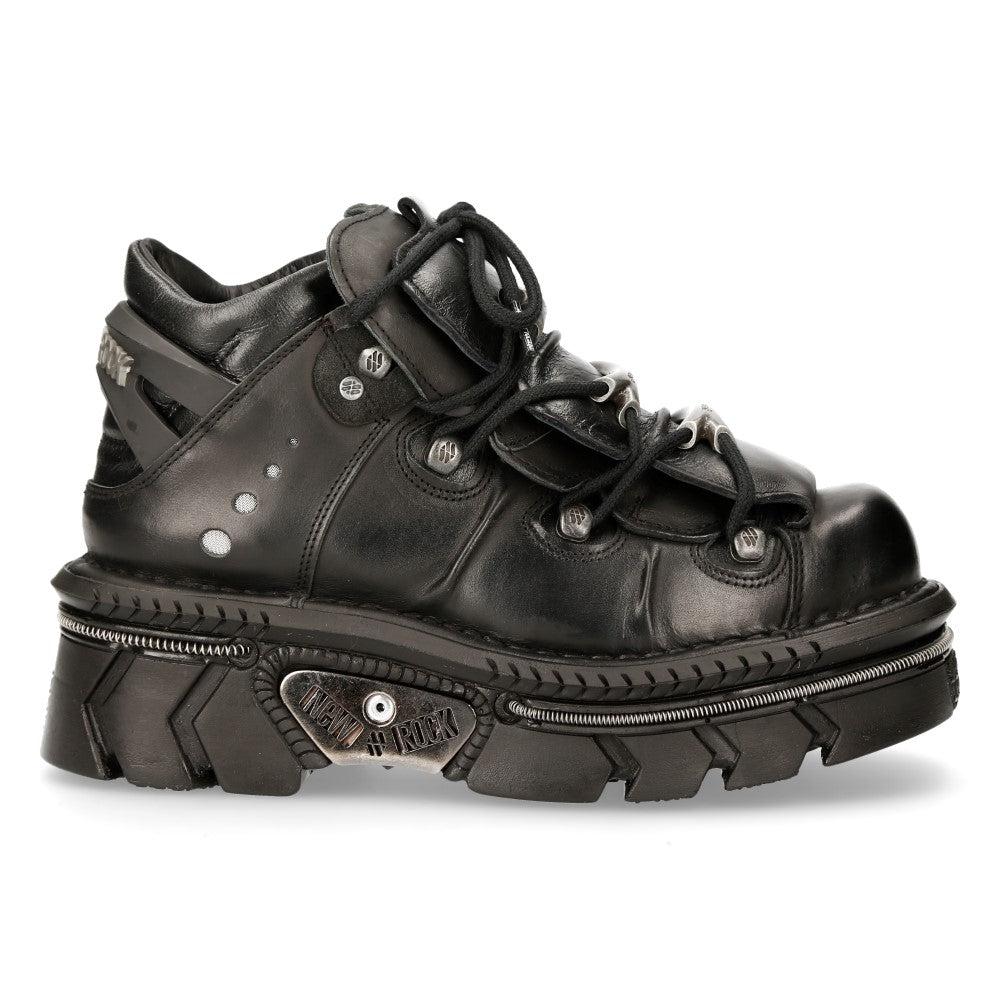 New Rock - Metallic Ankle Boot M-106-S113