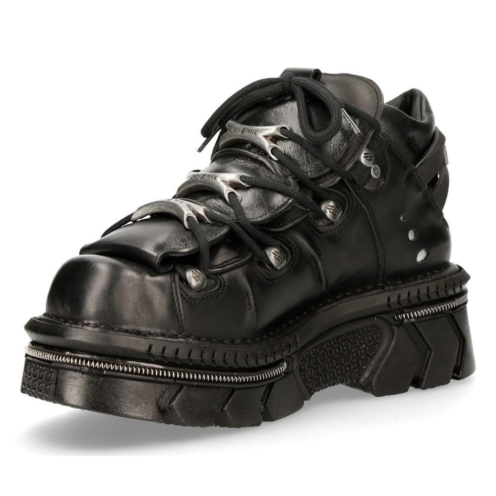 New Rock - Metallic Ankle Boot M-106-S113