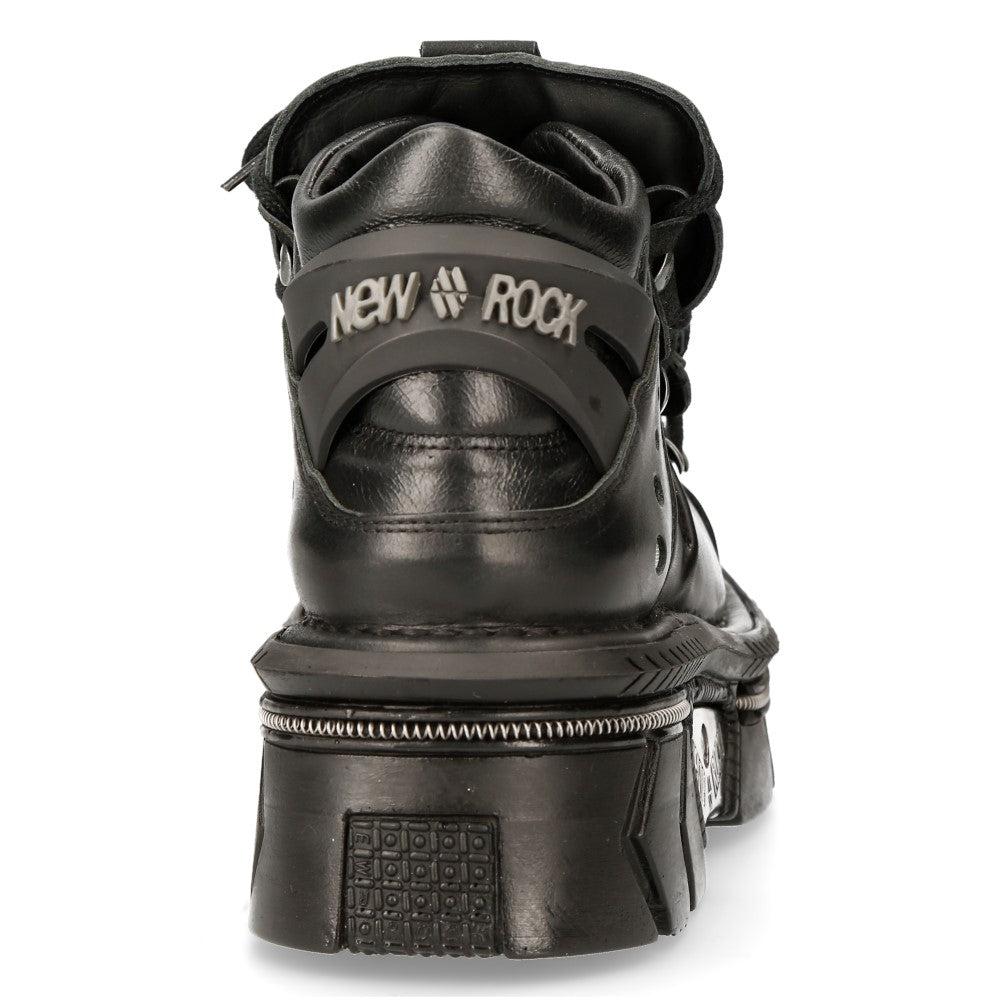 New Rock - Metallic Ankle Boot M-106-S113