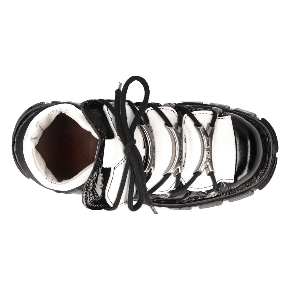 New Rock - Metallic Ankle Boot M-106-S55