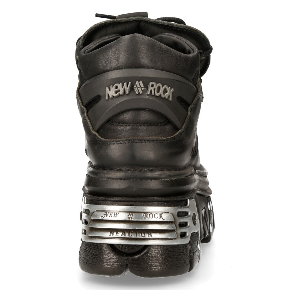 New Rock - Metallic Ankle Boot M-106-S70