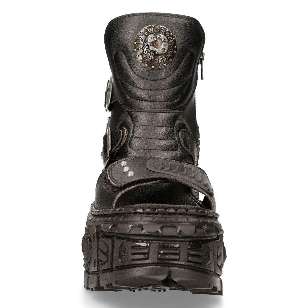 New Rock - Metallic Ankle Boot M-BIOS106-V3