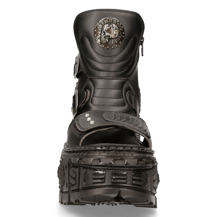 New Rock - Metallic Ankle Boot M-BIOS106-V3