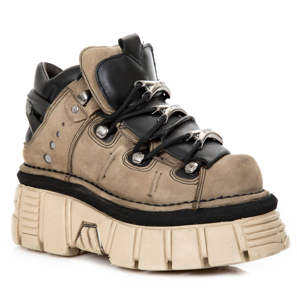 New Rock - Metallic Ankle Boot M-106-S40