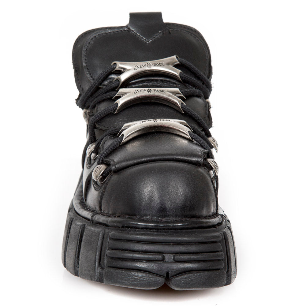 New Rock - Metallic Ankle Boot M-120-C1