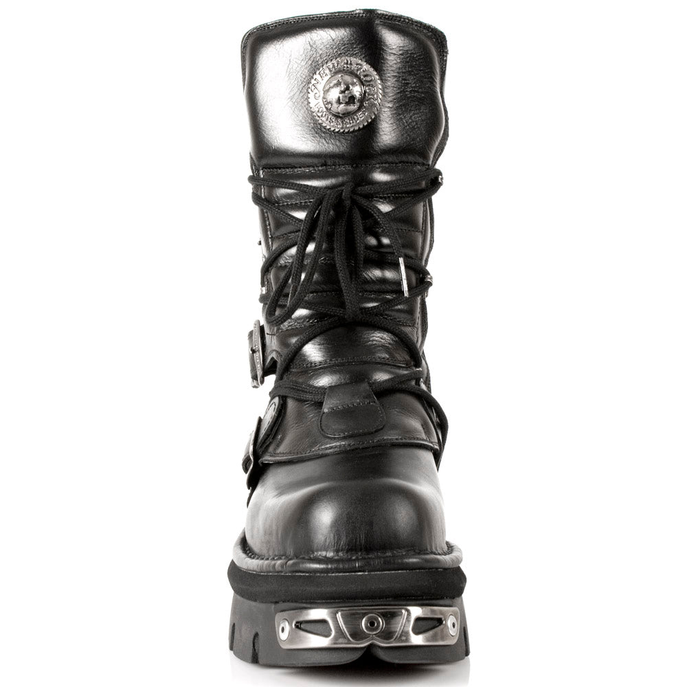 New Rock M-373-S4 Reactor Mid-Calf Boot – Buckled Platform Icon